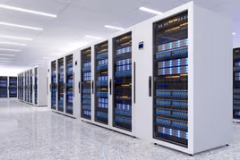 Room of operating data centers