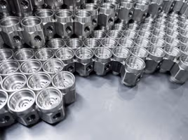 Machined metal parts