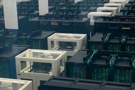 Facility with AI data centers